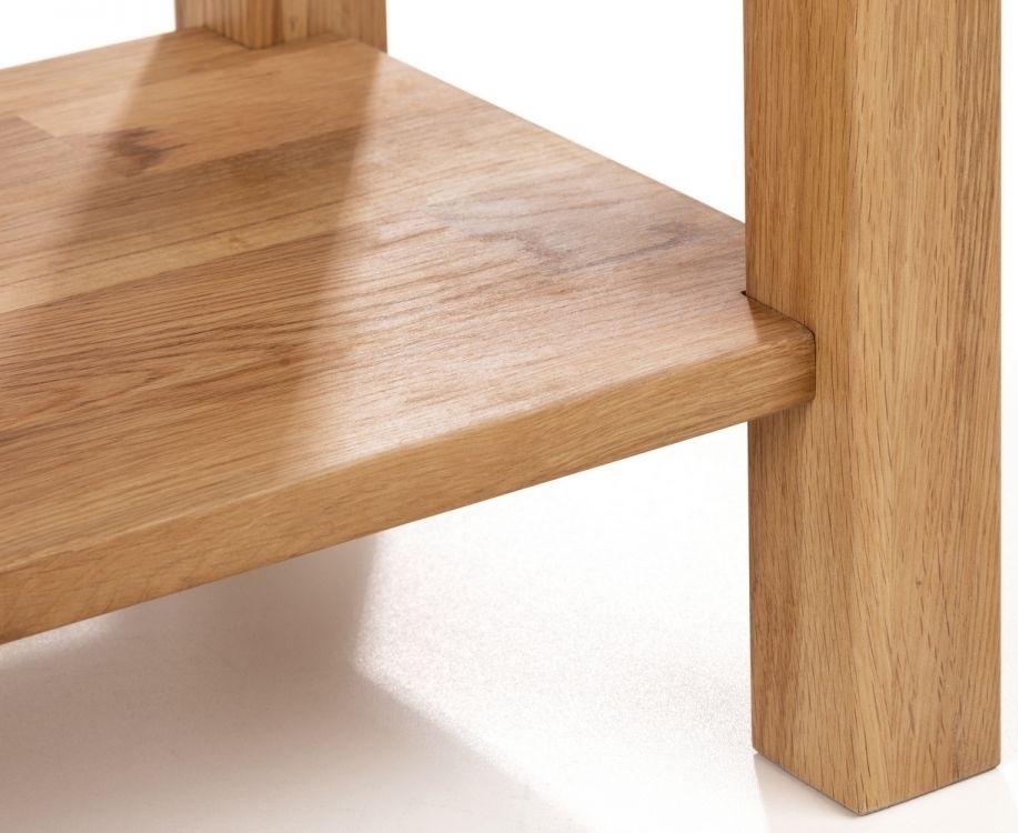 Product photograph of Coxmoor Console Table - Comes In Oak And Ivory Options from Choice Furniture Superstore.