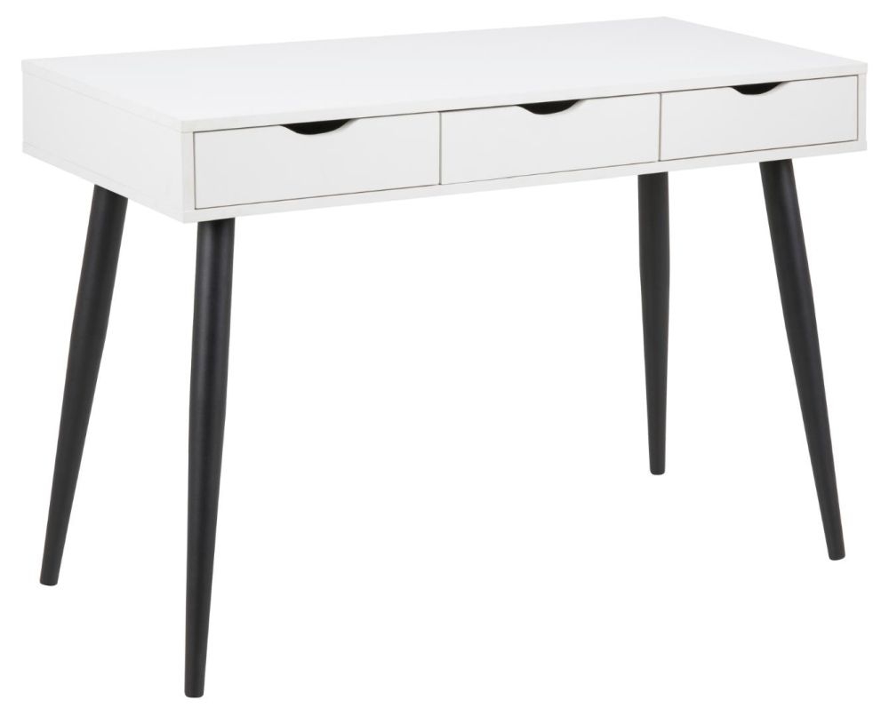 Product photograph of Niles 3 Drawer Office Desk from Choice Furniture Superstore.