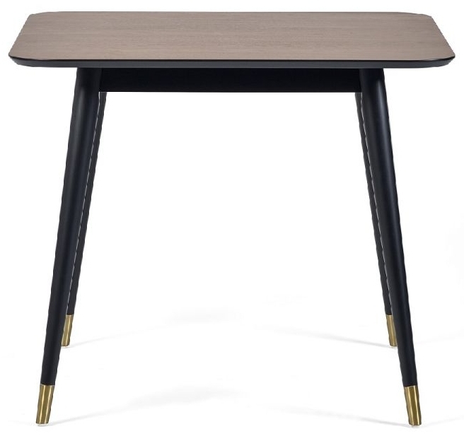 Product photograph of Findlay Walnut 2 Seater Square Dining Table from Choice Furniture Superstore.