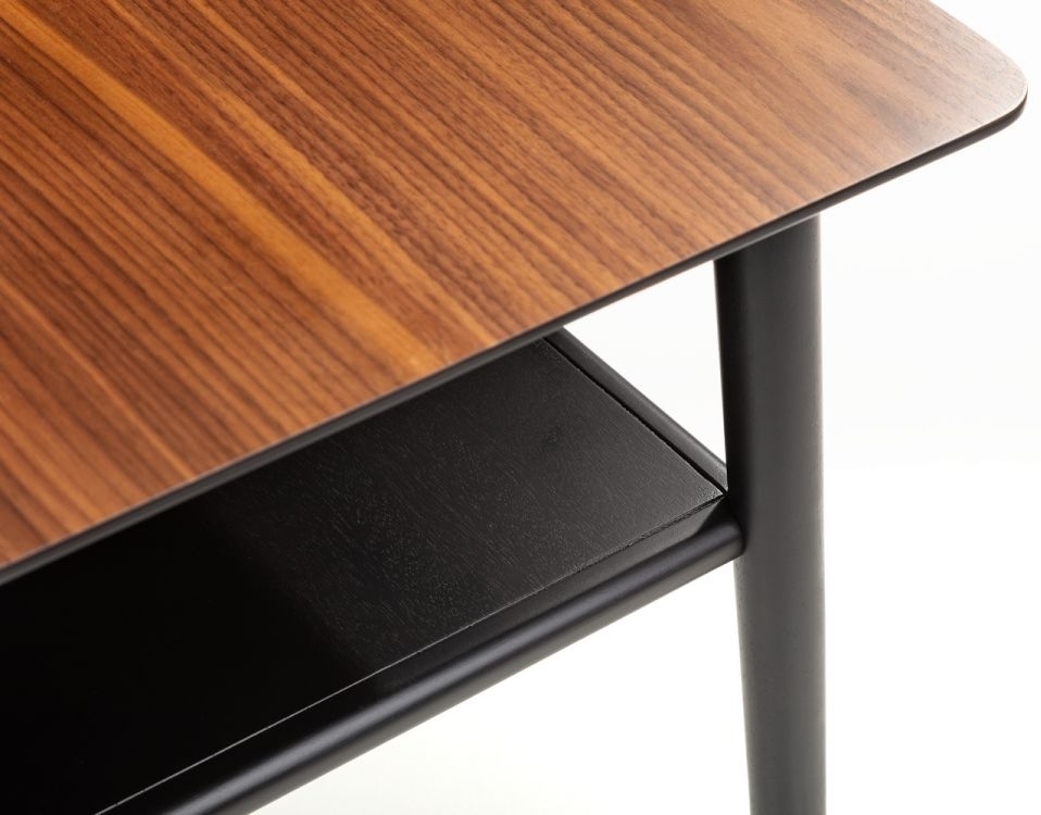 Product photograph of Findlay Walnut Lamp Table from Choice Furniture Superstore.