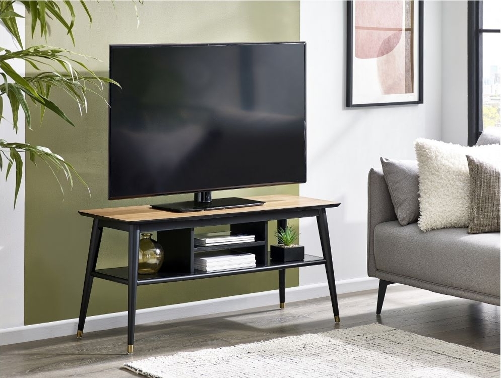 Product photograph of Findlay Walnut 120cm Tv Unit from Choice Furniture Superstore.