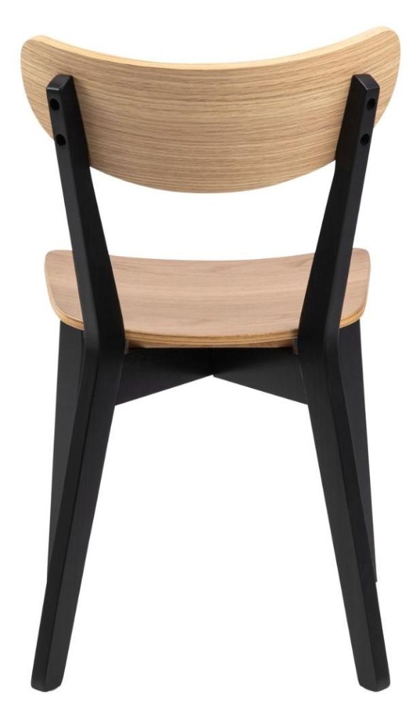Product photograph of Reid Dining Chair Sold In Pairs - Comes In Grey White And Matt Black Options from Choice Furniture Superstore.