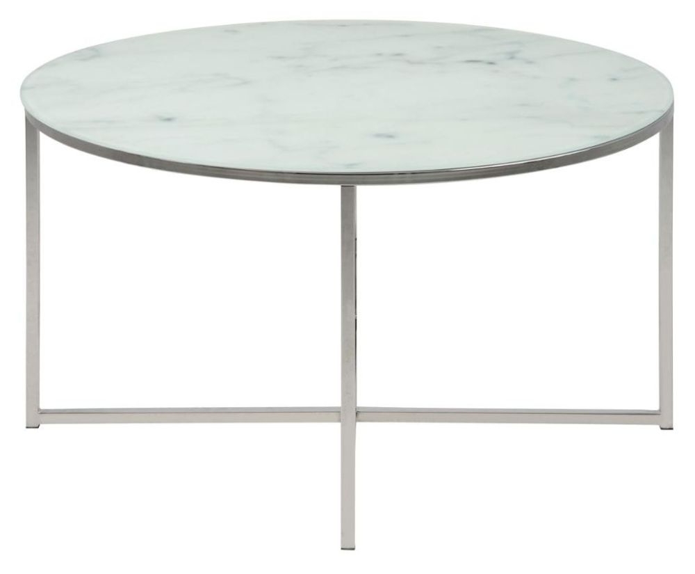 Product photograph of Apison Round Coffee Table from Choice Furniture Superstore.