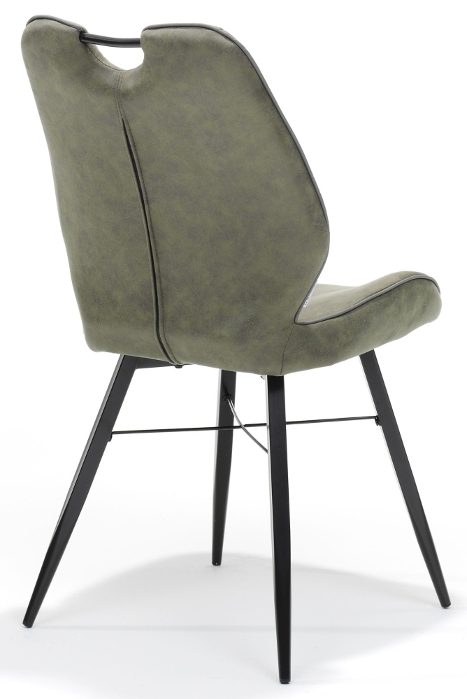 Product photograph of Glenside Soft Green Fabric Dining Chair Set Of 4 from Choice Furniture Superstore.