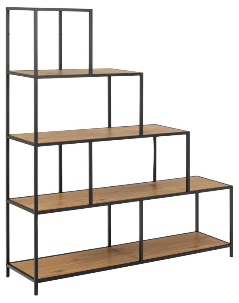 Product photograph of Salvo Large Bookcase With 4 Shelves from Choice Furniture Superstore.