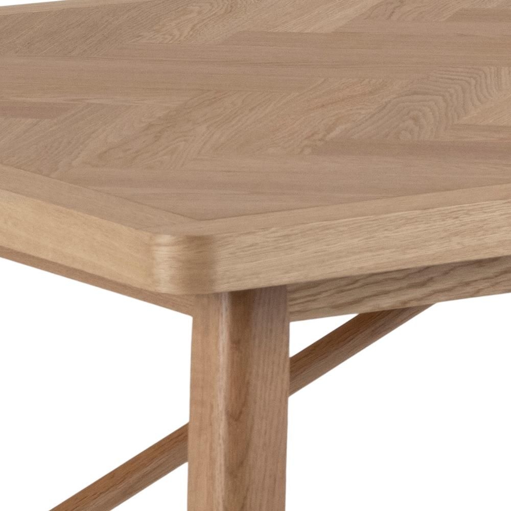 Product photograph of Gilmer Oak 8 Seater Dining Table from Choice Furniture Superstore.