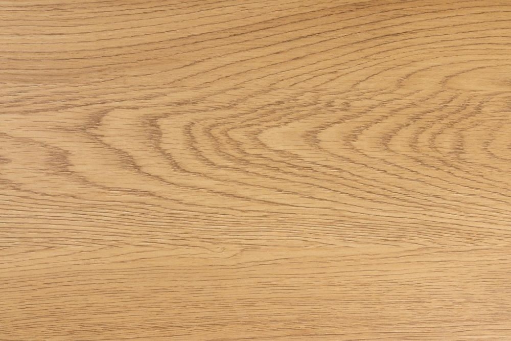 Product photograph of Roscoe Oak And Black 2 Drawer Desk from Choice Furniture Superstore.