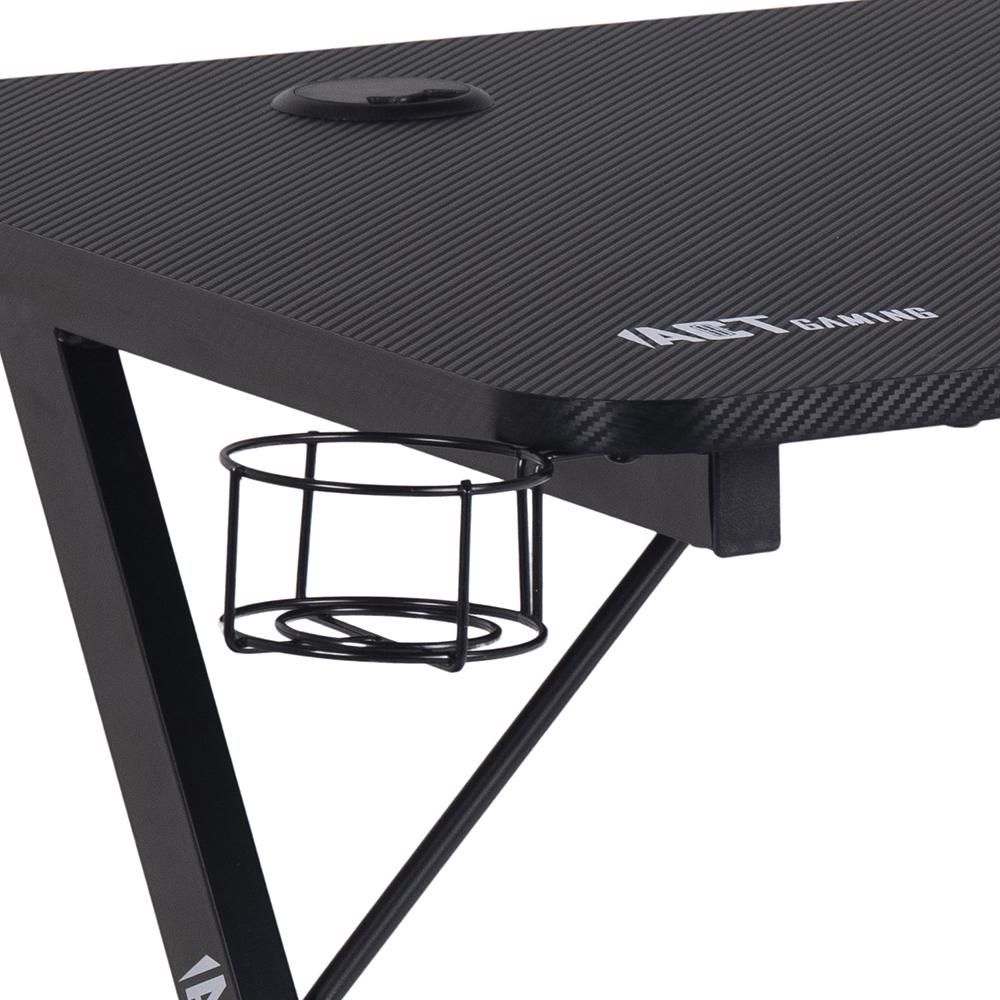 Product photograph of Mexia Black Gaming Desk from Choice Furniture Superstore.