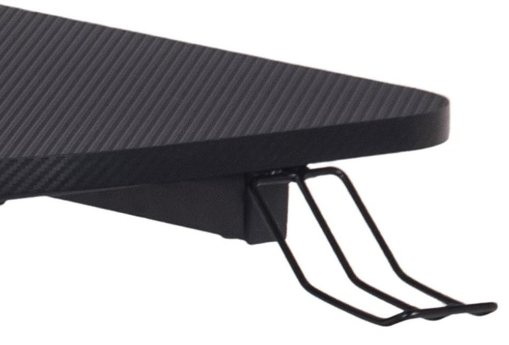 Product photograph of Mexia Black Gaming Desk from Choice Furniture Superstore.