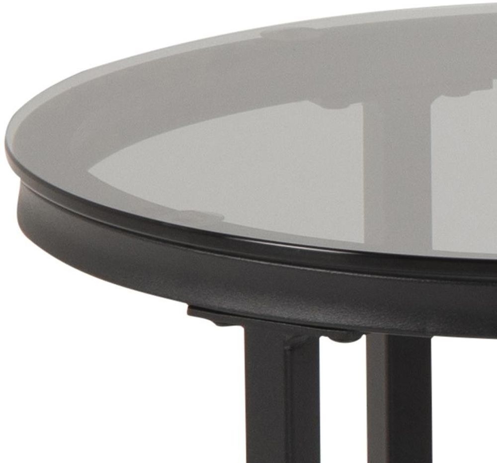 Product photograph of Soham Black Coffee Table Set Of 2 from Choice Furniture Superstore.