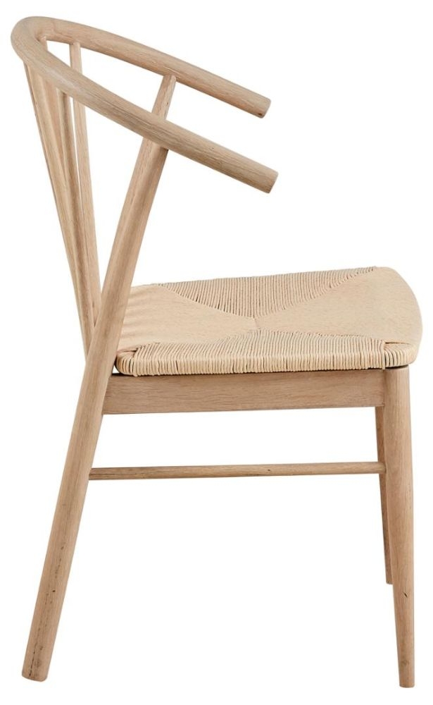 Product photograph of Causey Oak Bentwood Dining Chair Sold In Pairs from Choice Furniture Superstore.