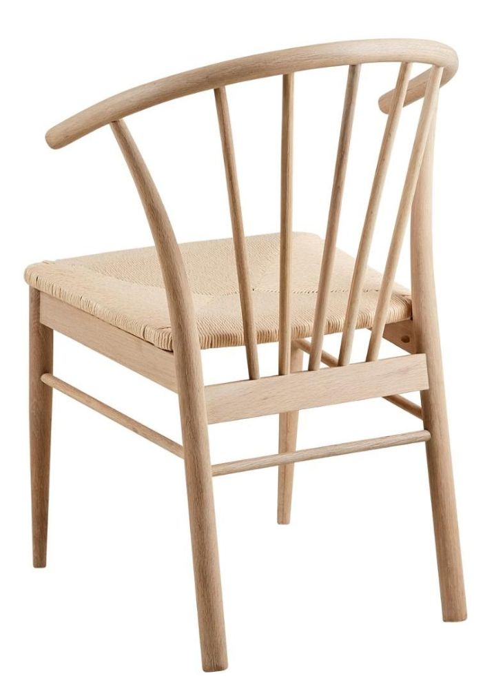 Product photograph of Causey Oak Bentwood Dining Chair Sold In Pairs from Choice Furniture Superstore.