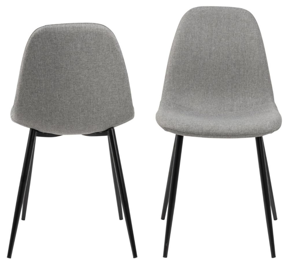 Product photograph of Wimer Fabric Dining Chair Set Of 4 from Choice Furniture Superstore.