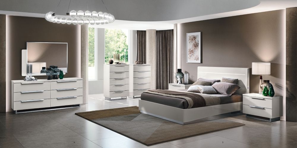 Product photograph of Camel Kimera Night White Italian 2 Drawer Bedside Cabinet from Choice Furniture Superstore.