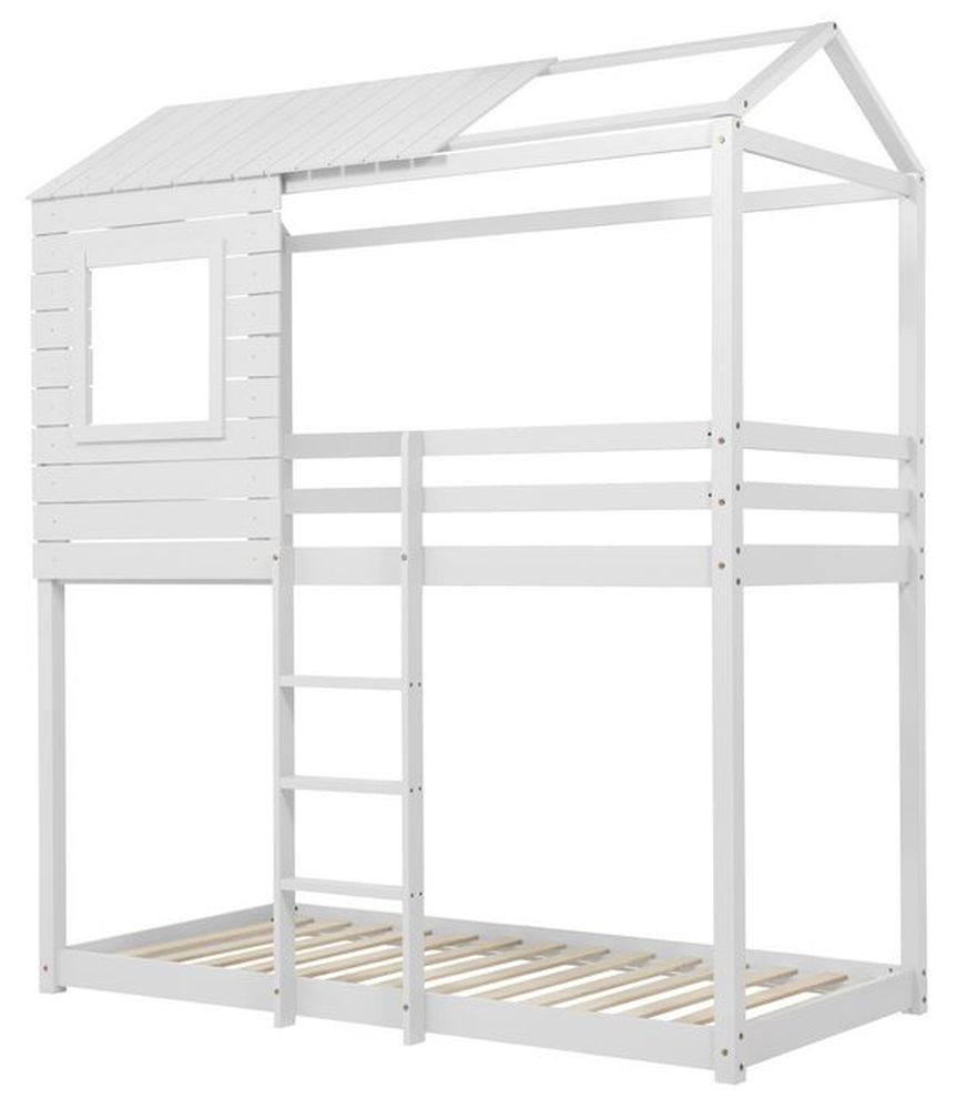 Product photograph of Birlea Adventure White Bunk Bed from Choice Furniture Superstore.