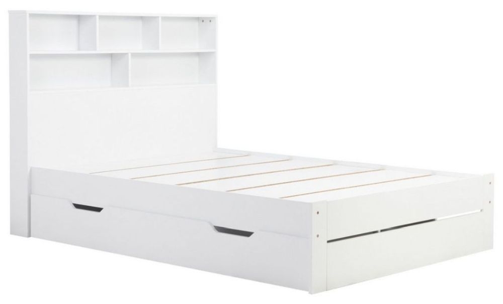 Product photograph of Birlea Alfie White Storage Bed from Choice Furniture Superstore.