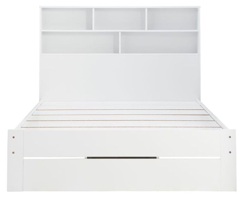 Product photograph of Alfie White Storage Bed from Choice Furniture Superstore.