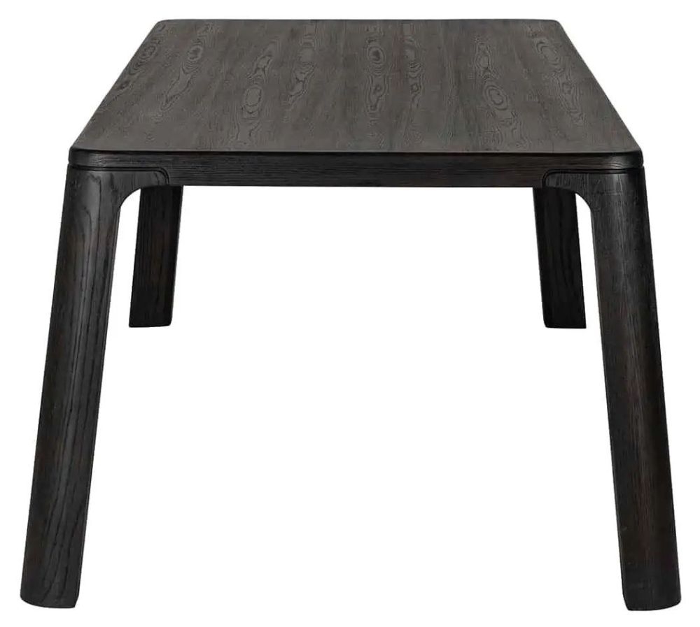 Product photograph of Baccarat Black Oak 8 Seater Dining Table - 200cm from Choice Furniture Superstore.