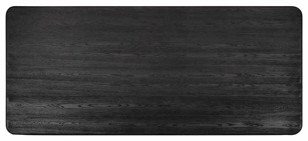 Product photograph of Baccarat Black Oak 10 Seater Dining Table - 240cm from Choice Furniture Superstore.
