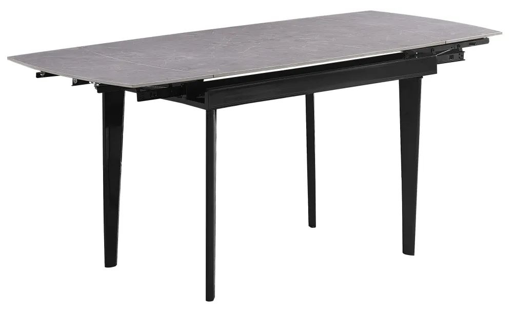 Product photograph of Mayfair Grey Ceramic Top 4-6 Seater Extending Dining Table - 120cm-180cm from Choice Furniture Superstore.