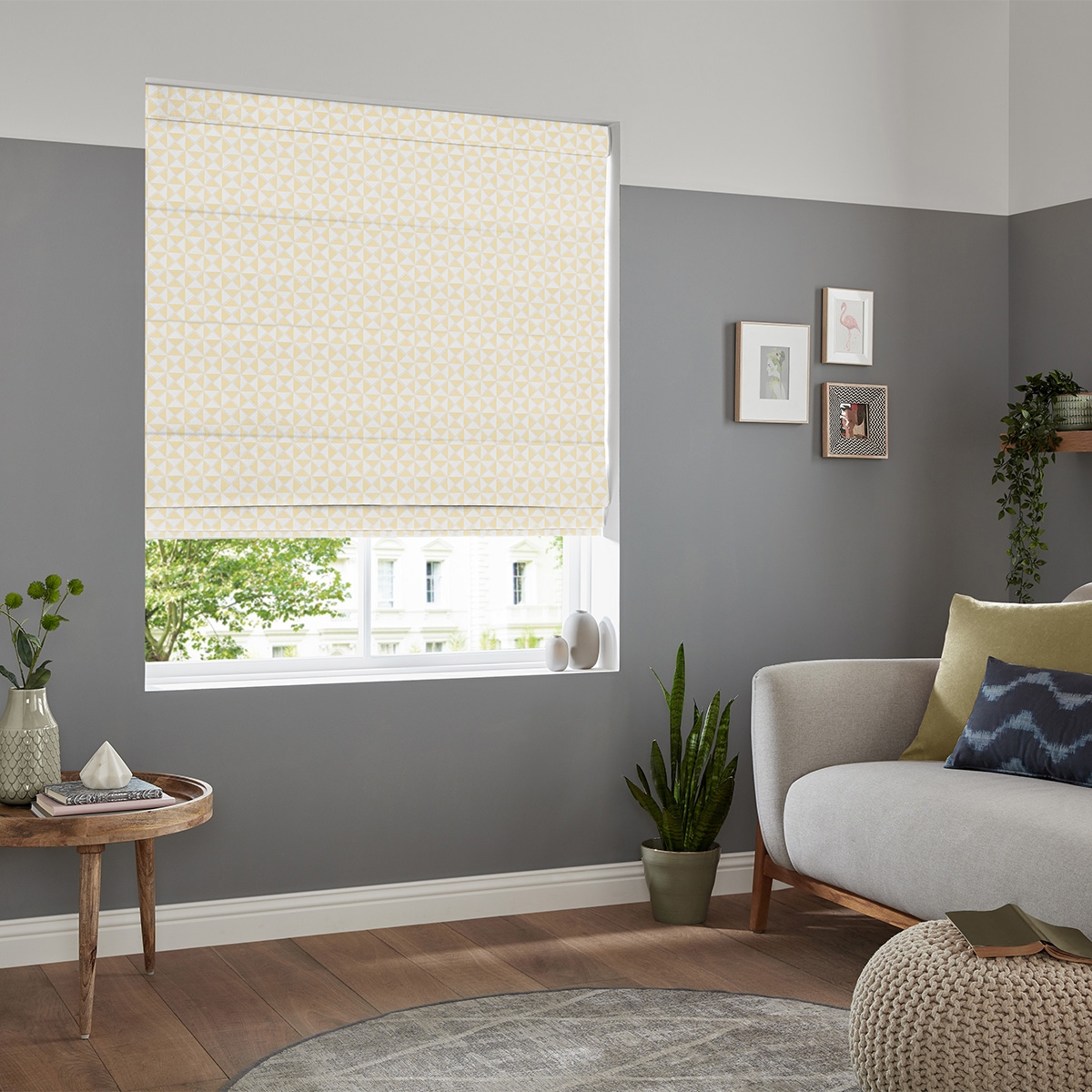 Product photograph of Pierre Zest Roman Blind from Choice Furniture Superstore.
