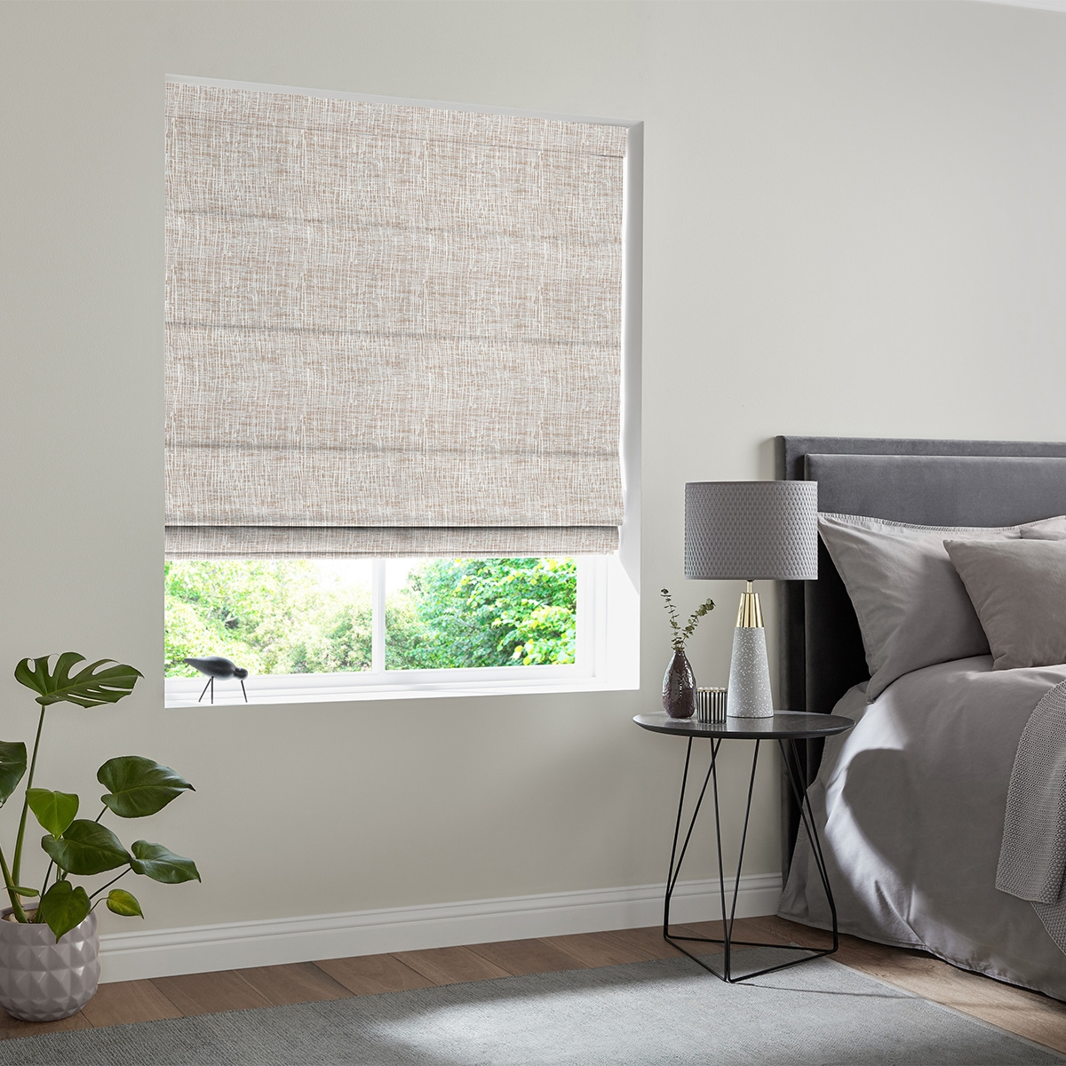 Product photograph of Semedo Terracotta Roman Blind from Choice Furniture Superstore.