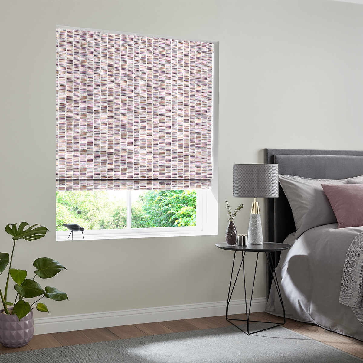 Product photograph of Poulsen Berry Roman Blind from Choice Furniture Superstore.