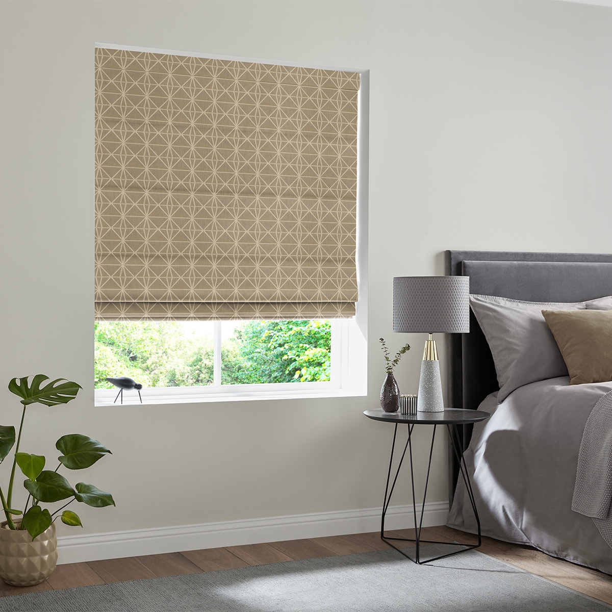 Product photograph of Gosling Caramel Roman Blind from Choice Furniture Superstore.