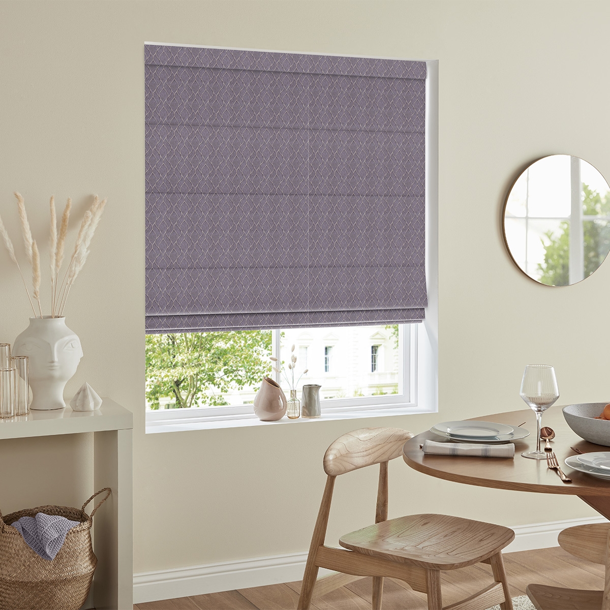 Product photograph of Matip Iris Roman Blind from Choice Furniture Superstore.