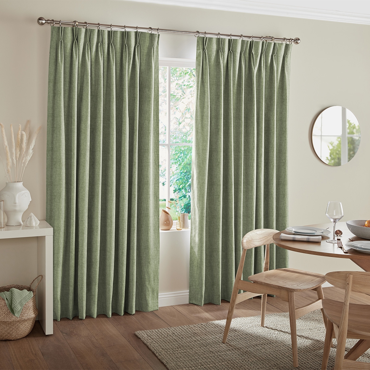 Product photograph of Virgil Apple Curtain from Choice Furniture Superstore.