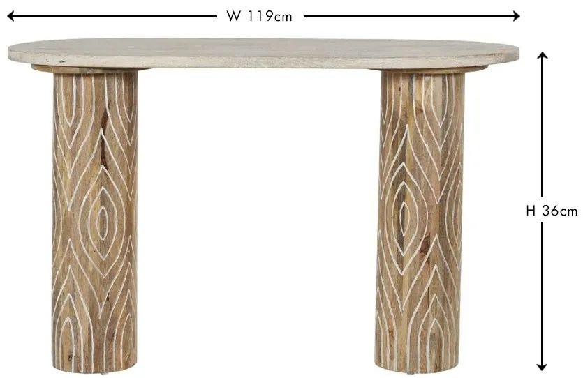 Pedestal console deals