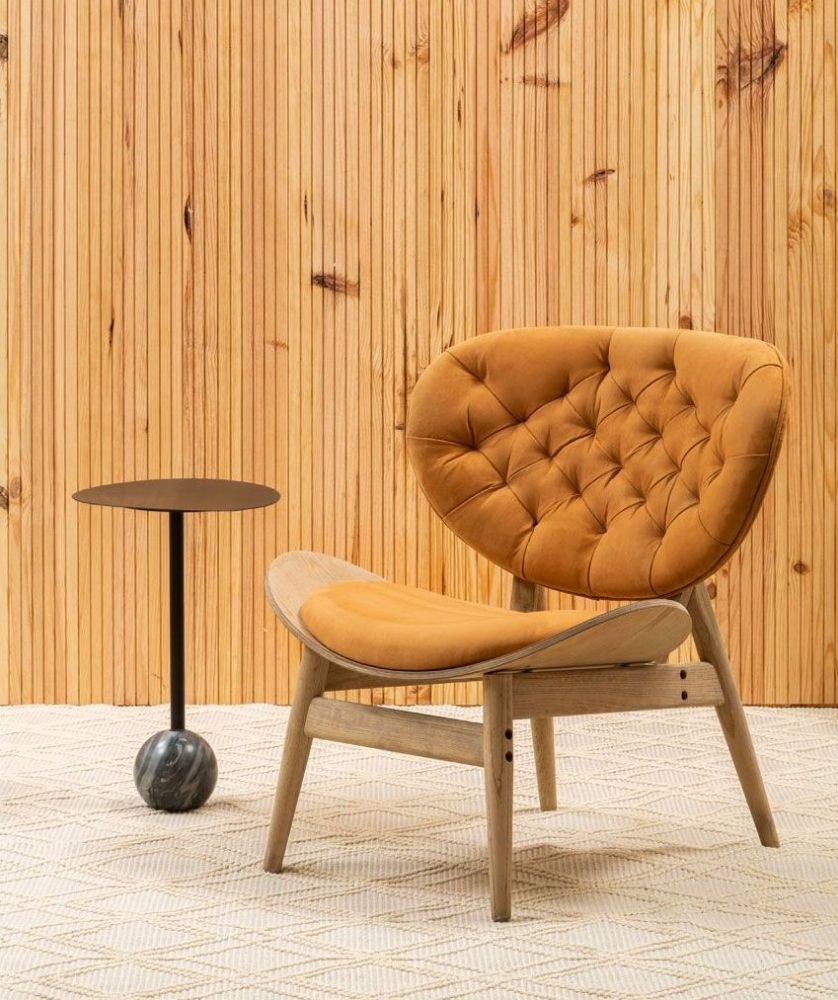 Product photograph of Lomita Mustard Velvet Fabric Chair from Choice Furniture Superstore.