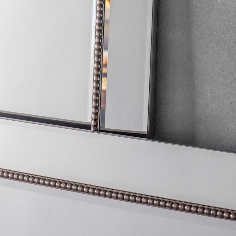 Product photograph of Regent Large Rectangular Mirror - 95cm X 120cm - Clearance M38 from Choice Furniture Superstore.