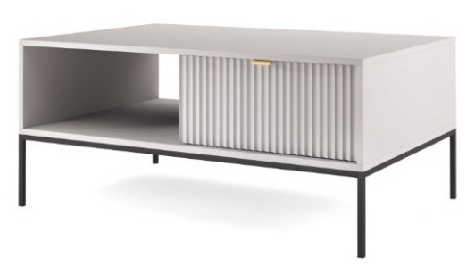 Product photograph of Kiron Grey Matt Coffee Table from Choice Furniture Superstore.