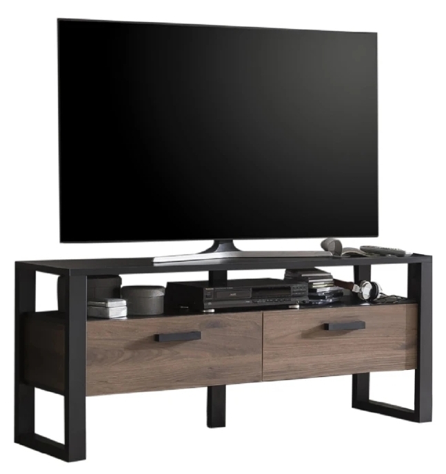 Product photograph of Nordi Walnut Tv Unit from Choice Furniture Superstore.