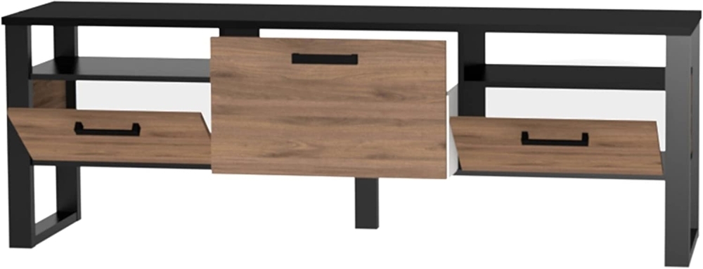 Product photograph of Nordi Walnut Large Tv Unit from Choice Furniture Superstore.