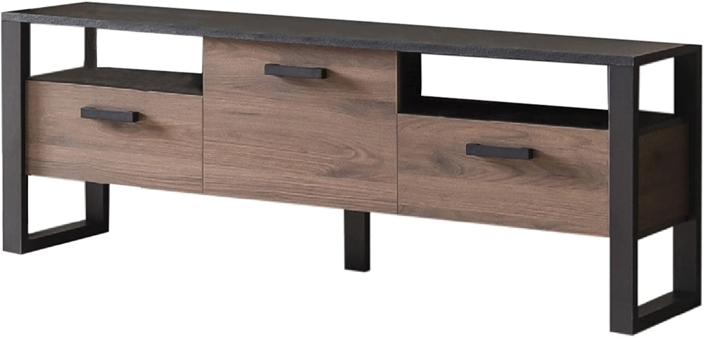 Product photograph of Fernwood Walnut Large Tv Unit from Choice Furniture Superstore.