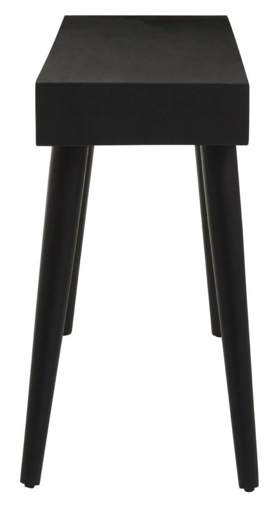 Product photograph of Sedro Black Console Table With 2 Drawers from Choice Furniture Superstore.