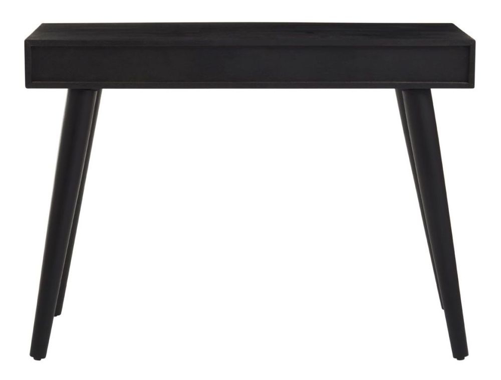 Product photograph of Sedro Black Console Table With 2 Drawers from Choice Furniture Superstore.