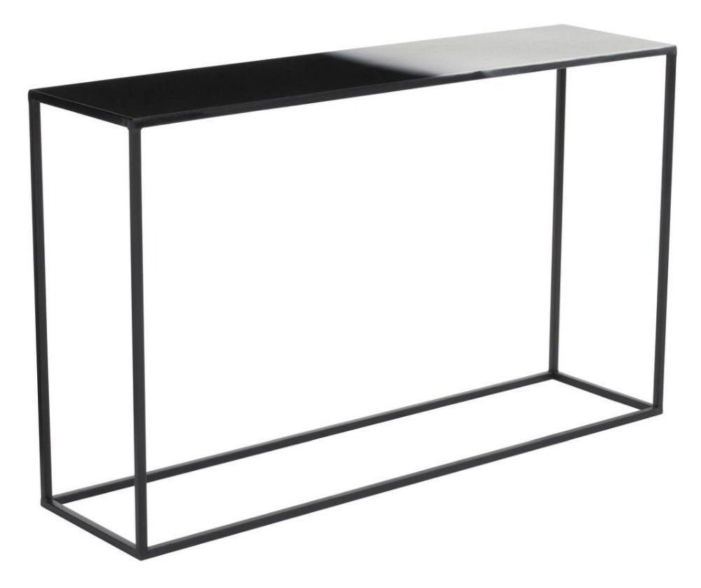 Product photograph of Abington Black And White Ombre Console Table from Choice Furniture Superstore.