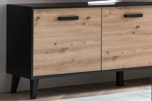 Product photograph of Artona Oak Tv Unit from Choice Furniture Superstore.