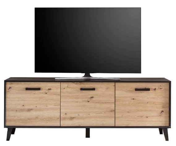 Product photograph of Artona Oak Tv Unit from Choice Furniture Superstore.
