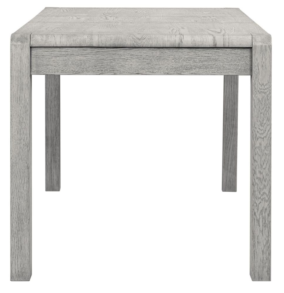Product photograph of Archdale Grey Washed Oak Dining Table 135cm-175cm Rectangular Compact Extending Top Seats 4 To 6 Diners from Choice Furniture Superstore.