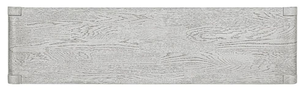 Product photograph of Amsterdam Grey Washed Oak Dining Bench from Choice Furniture Superstore.