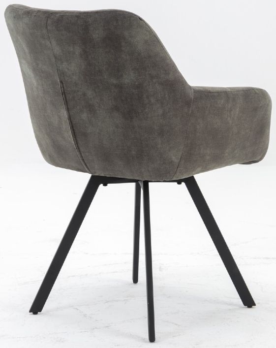 Product photograph of Set Of 2 Jade Olive Fabric Dining Armchair from Choice Furniture Superstore.