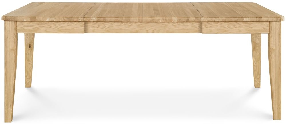 Product photograph of Clemence Richard Moreno Oak Large Dining Table - 6 Seater from Choice Furniture Superstore.