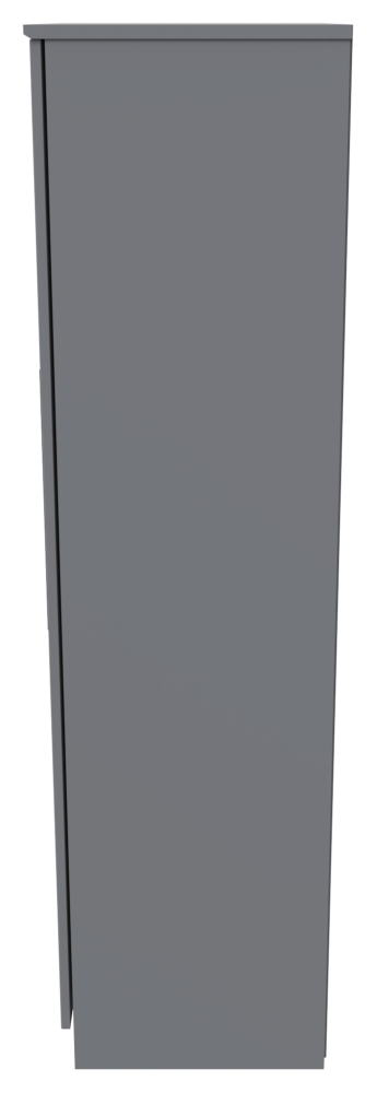 Product photograph of Beverley 2 Door Tall Plain Wardrobe from Choice Furniture Superstore.