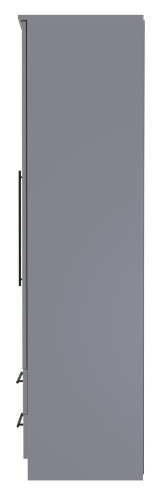 Product photograph of Beverley 3 Door Tall Mirror Combi Wardrobe from Choice Furniture Superstore.