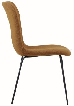 Product photograph of Set Of 4 Oliver Tan Fabric Dining Chair from Choice Furniture Superstore.