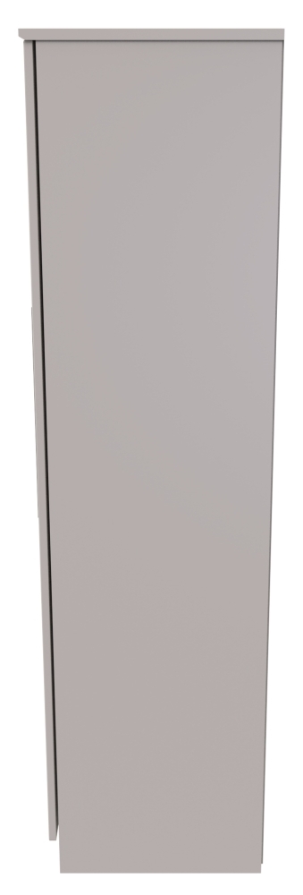 Product photograph of Beverley Cashmere 2 Door Plain Tall Wardrobe from Choice Furniture Superstore.